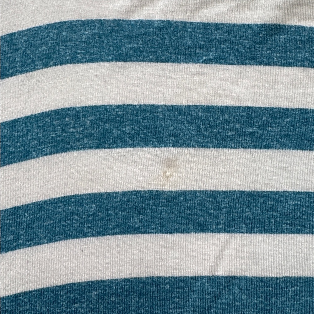 LuLaRoe Teal and White Striped Top - Picture 4 of 4